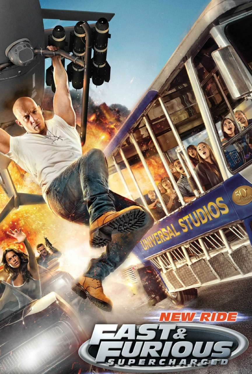 The cover image for Fast and Furious Supercharged