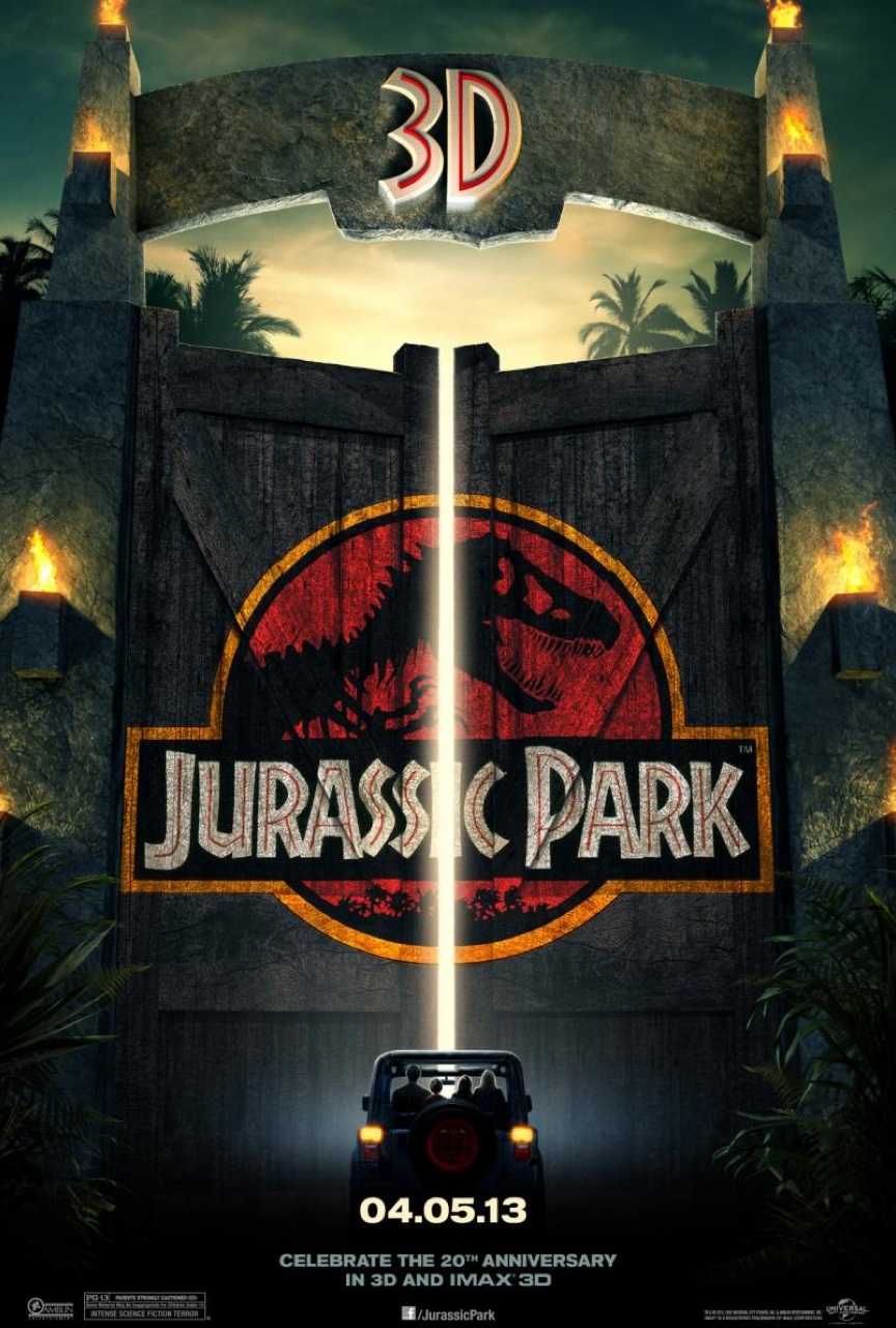 The cover image for Jurassic Park 3D