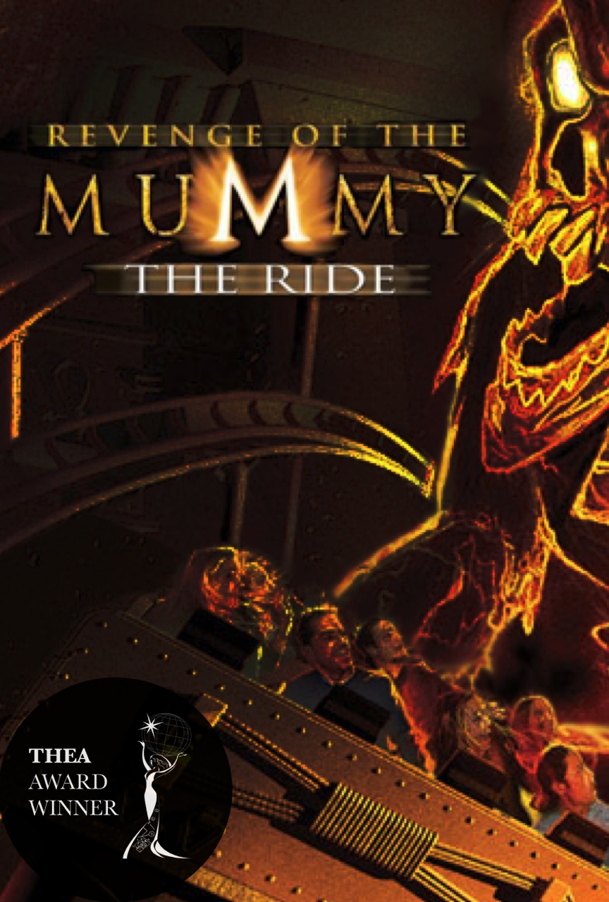 The cover image for Revenge of the Mummy
